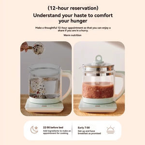 <span class=keywords><strong>Bollitore</strong></span> Elettrico Automatico in Vetro <span class=keywords><strong>per</strong></span> Ufficio e Casa, <span class=keywords><strong>per</strong></span> Tè, Erbe e Bollitura dell'Acqua - Product Image 4