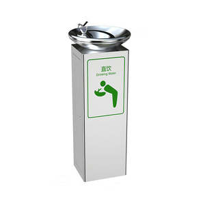 <span class=keywords><strong>Fontaine</strong></span> à eau froide publique extérieure à 2 becs, station d'eau potable directe, boîtier en acier inoxydable, alimentation électrique, <span class=keywords><strong>5L</strong></span>, eau froide - Product Image 3