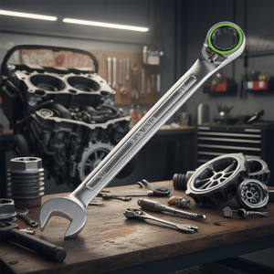 Llave Combinada Fasano de 17 mm, Herramienta Métrica para Reparación Automotriz - Product Image 3