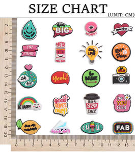 Wholesale 2D Soft PVC Shoe <strong>Charms</strong> <strong>Cheap</strong> OEM Designer Plastic Shoelace Decorations for Women's Shoes and Kids' Gifts - Product Image 3