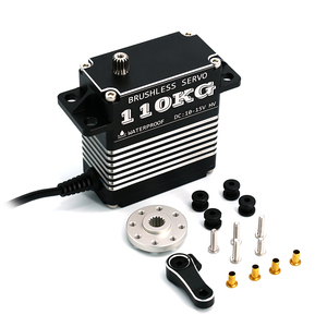 Servo Sistema E-Power 110kg con Ingranaggi Metallici, Motore Brushless 10V~15V, Controllo PWM, Driver MOS, Rinforzato per Corse - Product Image 5