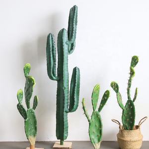 <span class=keywords><strong>Prix</strong></span> d'usine en gros, cactus artificiel réaliste en plastique, grand bonsaï, décoration de pot d'extérieur/d'intérieur, utilisation pour la maison, le jardin, Noël - Product Image 2