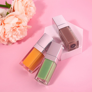Bálsamo Labial en Tubo Cuadrado Plateado <span class=keywords><strong>de</strong></span> Alta Calidad, con Sabor a Sandía y Fresa, Hidratante con Ácido Hialurónico - Product Image 1