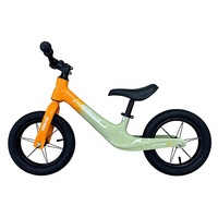 Vélo d'équilibre pour enfants de 12 pouces, 2-6 ans, siège réglable, sans pédales, vélo à pousser pour tout-petits avec certification CE pour garçons et filles
