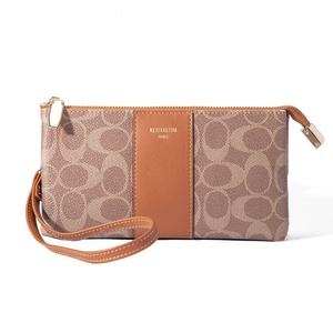 Portafoglio Lungo <span class=keywords><strong>da</strong></span> <span class=keywords><strong>Donna</strong></span> in Pelle PU di Alta Qualità, Personalizzato, con Doppia Cerniera e Design Stampato, per Uso Quotidiano - Product Image 2