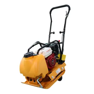 China Small Hydraulic Vibrating Plate Compactor Gasoline Engine/Diesel Engine Reversible Vibratory Stone Plate Tamper