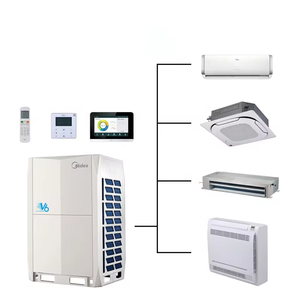 Midea Vrf Ahu Split Techo Conducto <span class=keywords><strong>Cassette</strong></span> 60000btu 5hp Calentador de bomba de calor R410A Aire acondicionado industrial inteligente - Product Image 2