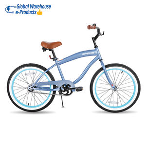 JOYSTAR Beach <strong>Cruiser</strong> <strong>Bike</strong> - Single Speed <strong>Cruiser</strong> with Foot Brake for Kids, Youth &amp; Adults - <strong>20</strong>, 24, 26 <strong>Inch</strong> Wheels - Product Image 1