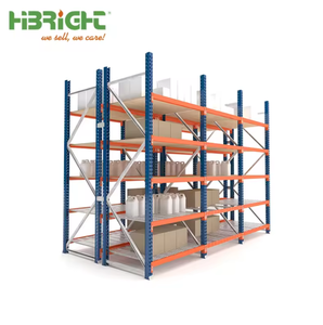 ชั้นวางคลังสินค้าโลหะเหล็กชั้นวางพาเลทเคลื่อนที่สําหรับงานขนาดกลางหนัก - Product Image 4