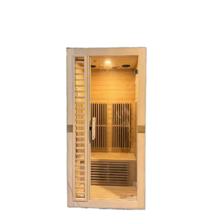 Sauna Moderna para el Hogar, Gran Venta 2026, Capacidad para 1 Persona, con Madera Sólida de Pino Finlandés, Calentador de Carbono, Sauna Infrarroja en Venta - Product Image 1