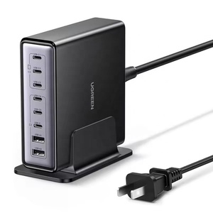 Caricatore USB C GaN UGREEN da 200W con 8 Porte, Stazione di Ricarica da Scrivania, Caricatore Rapido USB C per <span class=keywords><strong>Samsung</strong></span> Galaxy S25 - Product Image 1