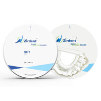 Zirdent SHT bloc en céramique 10mm-30mm Kit d'implant dentaire en zircone laboratoire dentaire pour consommables dentaires CAD/CAM
