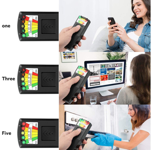 5 LED EMF mètre détecteur de champ magnétique fantôme chasse paranormal équipement testeur compteur K-II - Product Image 2