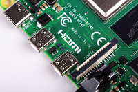 Raspberry Pi 4 Modelo B, 4GB/8GB, Computadora de Placa Única con CPU y Sistema Operativo Linux, Ideal para Construir Mini PC/Robots Inteligentes (Gran Venta)