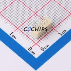 HCZZ0570-5 Wire-to-Board Pin Header Bent Lead Through Hole,P=1.25mm Connector 1x5P 1.25mm Right Angle Insert PicoBlade (MX 1.25) - Product Image 2