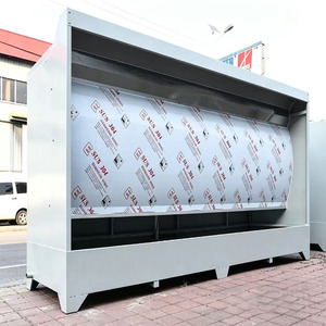 Cabine <span class=keywords><strong>de</strong></span> peinture à rideau d'eau <span class=keywords><strong>de</strong></span> 2 m, permettant <span class=keywords><strong>de</strong></span> projeter directement la poudre <span class=keywords><strong>de</strong></span> peinture restante dans la <span class=keywords><strong>piscine</strong></span> ou dans le rideau d'eau pendant la peinture - Product Image 6