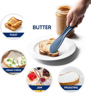 Customized Logo Reusable Kitchen <b>Silicone</b> Spatula <b>Baking</b> Mixing Cream Scraper Cooking Tool - Product Image 3