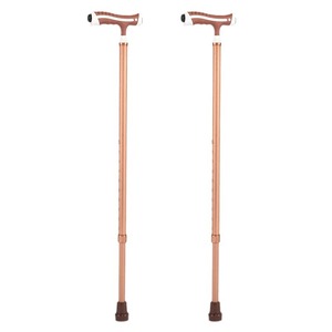 Aluminum Alloy Single Leg Cane Height Adjustable Lightweight Durable Walking Aid For Elderly Support - Product Image 4