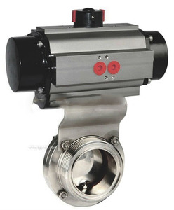 न्यूमेटिक रोटरी वाल्व एक्ट्यूएटर पर डबल अभिनय - Product Image 1