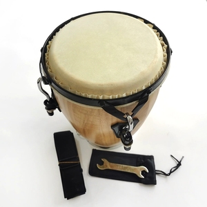 Wholesale Natural Solid Wood Conga <b>Drum</b> Adjustable Metal Tuning Lugs Latin Percussion Instrument For Band Stage Performance - Product Image 3