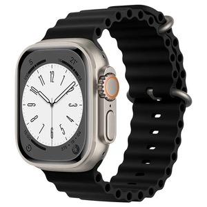 Correa Deportiva de Silicona Suave <span class=keywords><strong>y</strong></span> Transpirable para Reloj Ultra3 49mm Series 11 10 9 <span class=keywords><strong>8</strong></span> <span class=keywords><strong>7</strong></span> 6 5 SE 46mm 42mm 45mm Resistente al Agua - Product Image 5