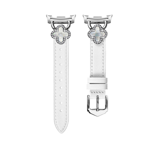 <span class=keywords><strong>Bracelet</strong></span> de montre sport en cuir véritable Trendybay, sangle réglable pour Samsung Galaxy <span class=keywords><strong>Watch</strong></span> 8 Classic 40 mm 46 mm - Product Image 1