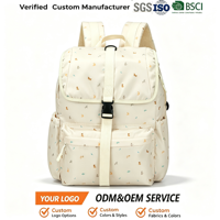 Mochilas Escolares Pequeñas de Nailon Sólido Personalizadas, Impermeables, para Niñas, Estudiantes, Niños, Bolsa de Viaje Organizadora para Jardín de Infancia