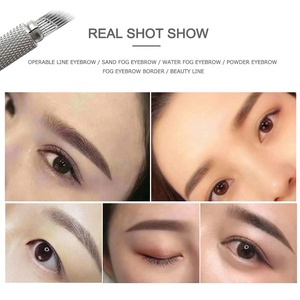 Gran venta <span class=keywords><strong>de</strong></span> agujas <span class=keywords><strong>de</strong></span> tatuaje <span class=keywords><strong>de</strong></span> microblading con acero inoxidable para el cuidado Personal y Baeuty - Product Image 6