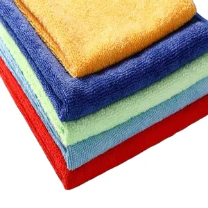 Esun Durable Super Absorbent Custom Size Microfiber Kitchen Cleaning Terry Towel Cloth Set Remover