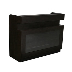 Thiết kế cổ điển với cửa sổ hiển thị trung tâm làm đẹp cửa hàng cắt tóc Nail Spa tóc Salon đồ nội thất phía trước kiểm tra bàn tiếp tân - Product Image 1