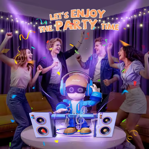 Robot de Baile Inteligente Meteer - <span class=keywords><strong>Chat</strong></span> de Voz con IA, Reconocimiento Automático de Música, Coreografía Programable - Product Image 4