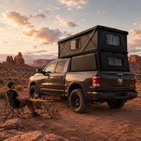 Fabricant de camping-cars pour pick-up tout-terrain, camping-cars en aluminium OEM, camping-cars à toit relevable pour pick-up