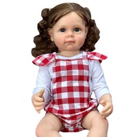 Sunnyfan 55cm Reborn-Puppe, Simuliertes Baby aus Weich-PVC, 22 Zoll Mädchenpuppe, Großhandel