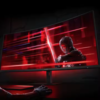 Mi Monitor G34WQi ME3L 180HZ Écran de poisson à ruban incurvé confortable 34 pouces 65w Grand écran LCD HD à haute brosse