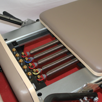 Langlebiges Hochwertiges Farblich Abgestimmtes Mocha Pilates Schwerlastbett |    Tragbares, verstellbares Pilates-Studio-Equipment vom Hersteller