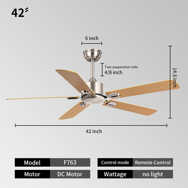 Silver + natural wood-42INCH