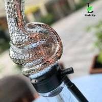 Cachimba de Lujo con Diseño de Serpiente Cobra Árabe para Salón, Cafetería, Bar, Hogar, Fiesta, Restaurante, Fumar en Interiores