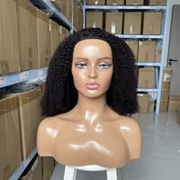 Perruque courte bouclée afro 13A, style bob, aspect naturel, boucles africaines, adaptée aux femmes noires, résistante à la chaleur