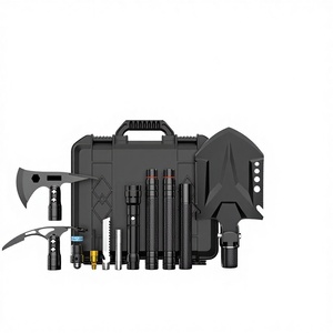 Kit de survie multifonctionnel pour l'extérieur, sac d'urgence pour le camping, lampe de poche de secours, couteau, hache, pelle d'ingénieur, ensemble combiné TL1 - Product Image 1