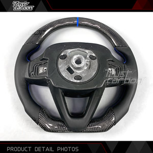 Volante in Fibra di Carbonio Personalizzato di Alta Qualità per BMW Serie 3 5 6 7 Modello Lusso Alpina B7 XDrive 750i GT G11 G12 <span class=keywords><strong>G20</strong></span> <span class=keywords><strong>G30</strong></span> - Product Image 5