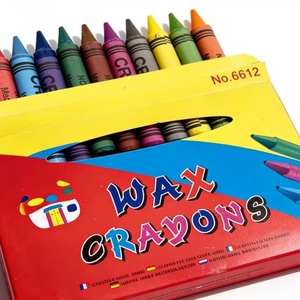 Wholesale Price Erasable Non-Toxic Wax Drawing Painting 12-Color Crayons for Children with CE Certification - Product Image 6