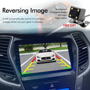 8GB+128GB GPS Navigation <b>Android</b> 13 AI Voice Car Radio Stereo for Hyundai Santa Fe 3 2013-2016 Wireless CarPlay Multimedia Video - Product Image 3