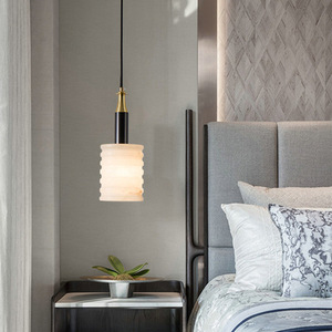 New Cloud Stone Pendant Light Led E27 Round Single Head Home Decor Lighting For Restaurant Bar Bedroom Ceiling Lamp - Product Image 3