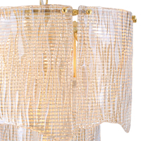 Décoration de chambre d'hôtel de luxe, lustre suspendu, commande en gros, luminaire suspendu pour salon, garantie de 2 ans