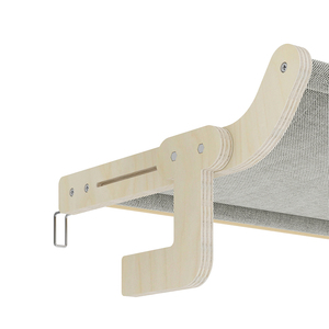 Pet kule büyük kediler Hamocks duvara monte ahşap ağaç tırmanma çizik birden aksesuarları kedi pencere Perching hamak yatak - Product Image 4