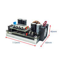 Module d'alimentation abaisseur de tension DC-DC réglable 400W NC, source de tension et de courant constants DC