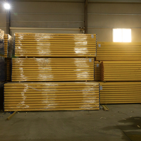 Panneau de coffrage de construction 200 mm en LVL de sapin de qualité S10 avec flange en contreplaqué pour système de coffrage de dalles de béton et murs H20 High