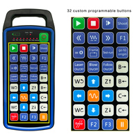 Télécommande programmable sans fil PHB10 à boutons complets pour machine de découpe laser, jet d'eau et gravure, charge Type-C