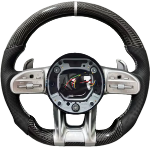 Misura per Benz a <span class=keywords><strong>E</strong></span> S C G <span class=keywords><strong>classe</strong></span> W205 W204 W212 W211 W213 W222 GLA AMG vecchio modello aggiornamento nuovo modello LED in fibra di carbonio volante - Product Image 6