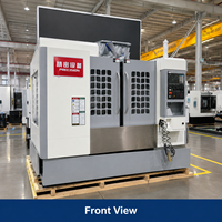 Centro de Mecanizado Vertical CNC de 3 Ejes VMC1160, Máquina Fresadora de Metal con Cambiador Automático de Herramientas para Procesamiento de Moldes, Sistema GSK